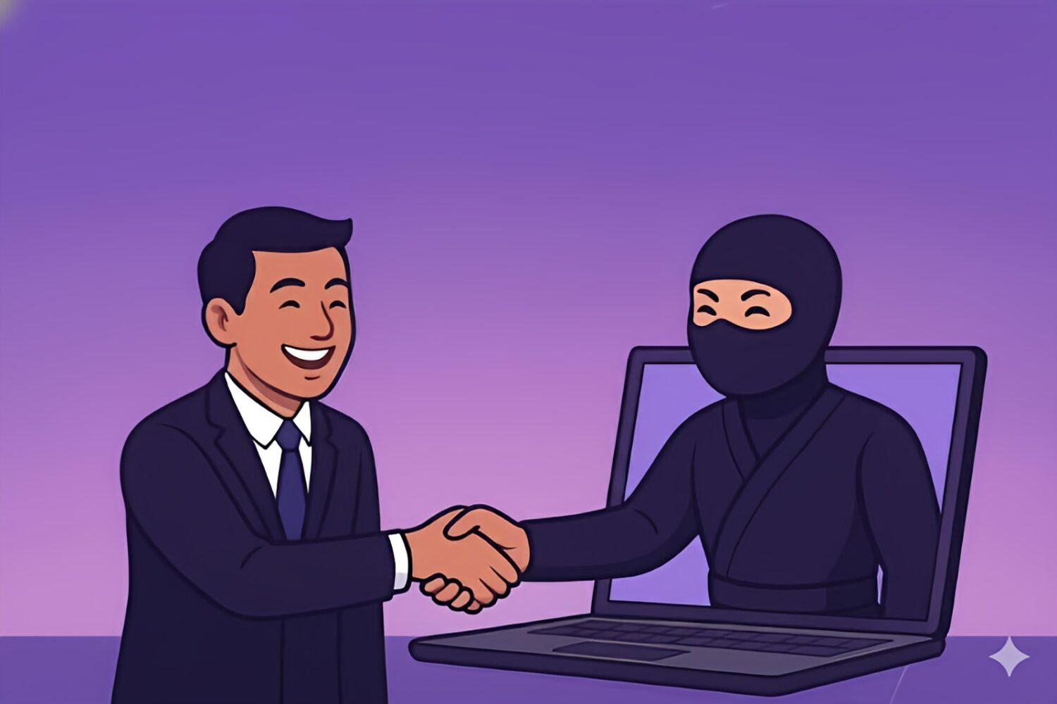 filipino-business-owner-shakes-web-ninja-hands-computer